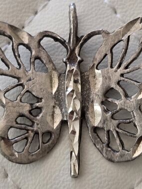 Sterling Silver Butterfly Pendant